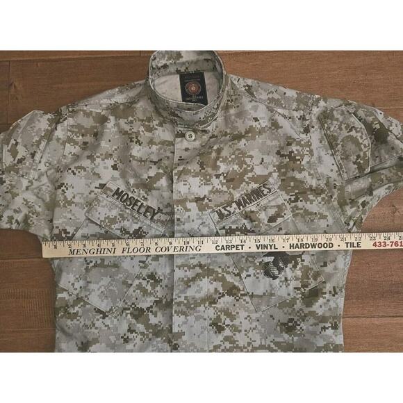 Dessert Marpat Set Med Long Marine Corps Digital Camo Military Shirt & Pants - Picture 6 of 15